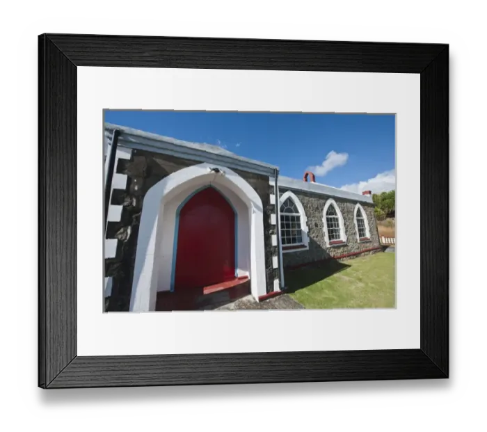 Framed Print : Biabou, St. Vincent & The Grenadines. St. Matthews Anglican Church Framed Print : Biabou, St. Vincent & The Grenadines. St. Matthews Anglican Church