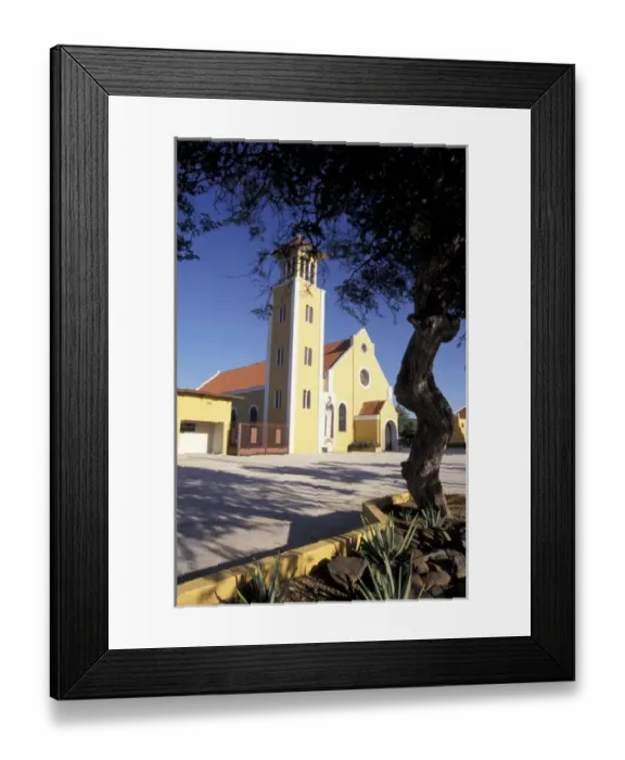 Framed Print : Bonaire Island, Lesser Antilles Rincon Framed Print : Bonaire Island, Lesser Antilles Rincon