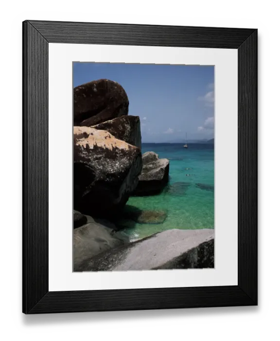 Framed Print : The Baths, Virgin Gorda Framed Print : The Baths, Virgin Gorda