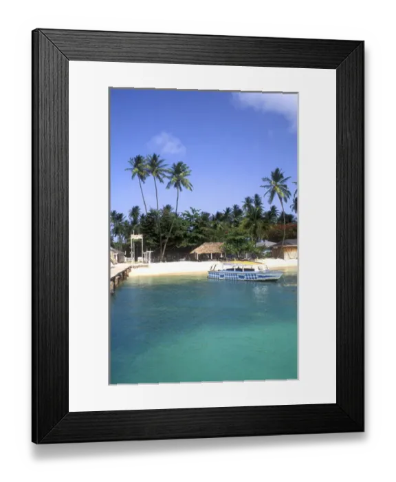 Framed Print : Pigeon point Tobago Framed Print : Pigeon point Tobago