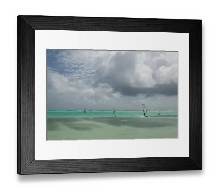 Framed Print : ABC Islands - BONAIRE - Sorobon Beach: Windsurfing on Lac Bay & Sorobon Beach NR Framed Print : ABC Islands - BONAIRE - Sorobon Beach: Windsurfing on Lac Bay & Sorobon Beach NR