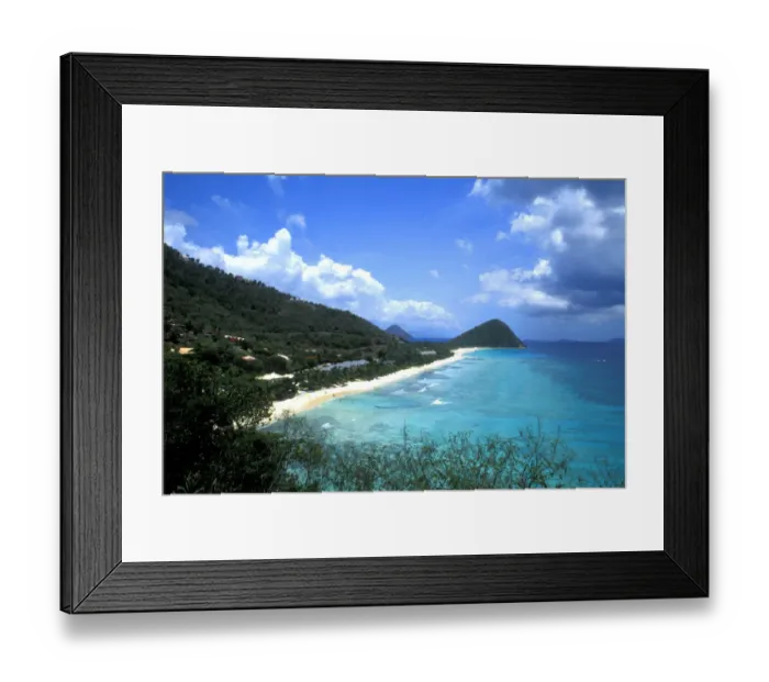 Framed Print : Long Bay Tortola BVI British Virgin Islands Framed Print : Long Bay Tortola BVI British Virgin Islands