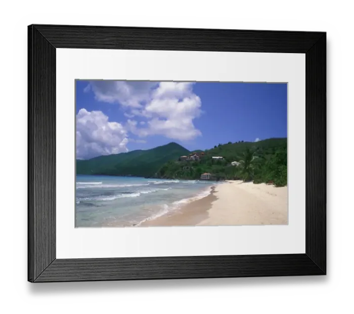 Framed Print : Long Bay Beach Tortola BVI British Virgin Islands Framed Print : Long Bay Beach Tortola BVI British Virgin Islands