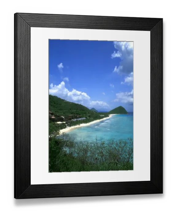 Framed Print : Long Bay Tortola BVI British Virgin Islands Framed Print : Long Bay Tortola BVI British Virgin Islands