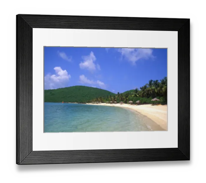 Framed Print : Little Dix Bay Virgin Gorda