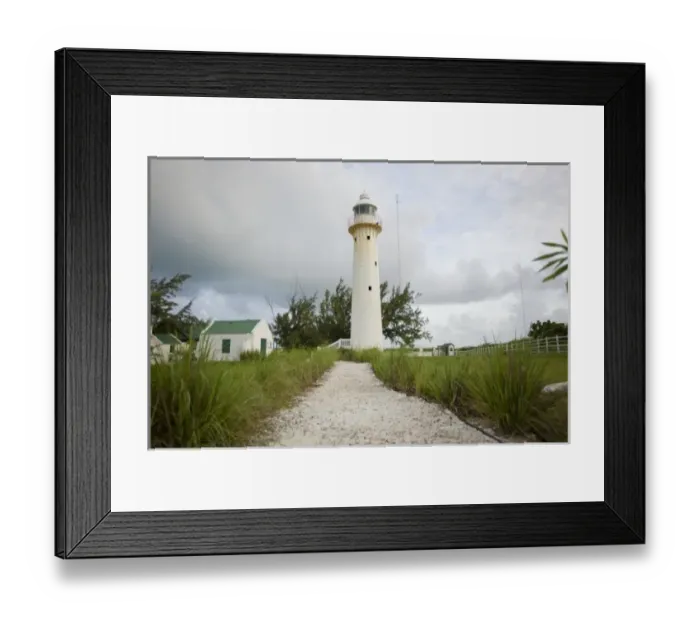 Framed Print : Grand Turk Lighthouse, built by Alexander Gordon in 1852, Grand Turk, Turks and Caicos Framed Print : Grand Turk Lighthouse, built by Alexander Gordon in 1852, Grand Turk, Turks and Caicos