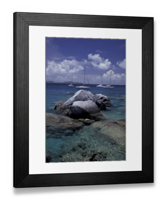 Framed Print : Caribbean, British Virgin Islands View of The Baths, Virgin Gorda Framed Print : Caribbean, British Virgin Islands View of The Baths, Virgin Gorda