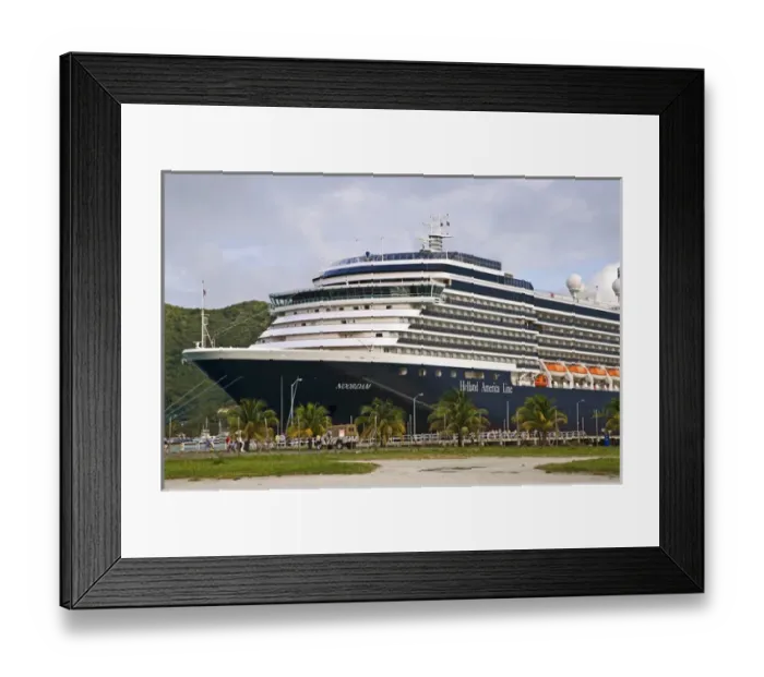 Framed Print : Holland America Cruise Line Framed Print : Holland America Cruise Line