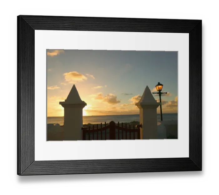Framed Print : Caribbean, TURKS & CAICOS-Grand Turk Island-Cockburn Town: Town St. Marys Anglican Framed Print : Caribbean, TURKS & CAICOS-Grand Turk Island-Cockburn Town: Town St. Marys Anglican