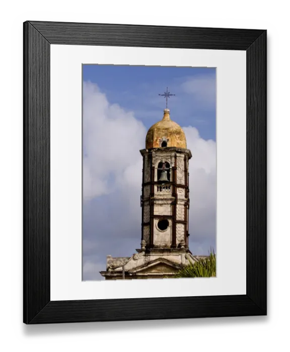 Framed Print : Steeple in the town of Cienfurgos Cuba Framed Print : Steeple in the town of Cienfurgos Cuba