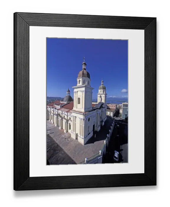 Framed Print : Cuba, Santiago de Cuba, Church Framed Print : Cuba, Santiago de Cuba, Church