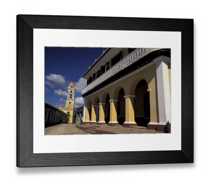Framed Print : Cuba, Trinidad, historic buildings Framed Print : Cuba, Trinidad, historic buildings