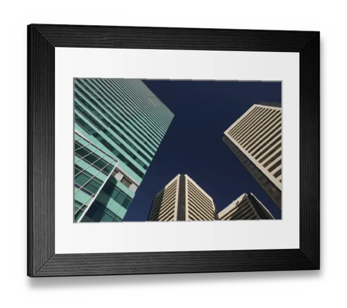 Framed Print : 02. Canada, Alberta, Calgary: Downtown Architecture, Detail of 125 4th Avenue SW Building Framed Print : 02. Canada, Alberta, Calgary: Downtown Architecture, Detail of 125 4th Avenue SW Building