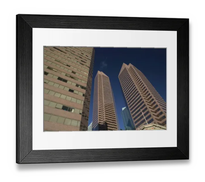 Framed Print : 02. Canada, Alberta, Calgary: Downtown Architecture, Towers at 111 5th Avenue SW Framed Print : 02. Canada, Alberta, Calgary: Downtown Architecture, Towers at 111 5th Avenue SW