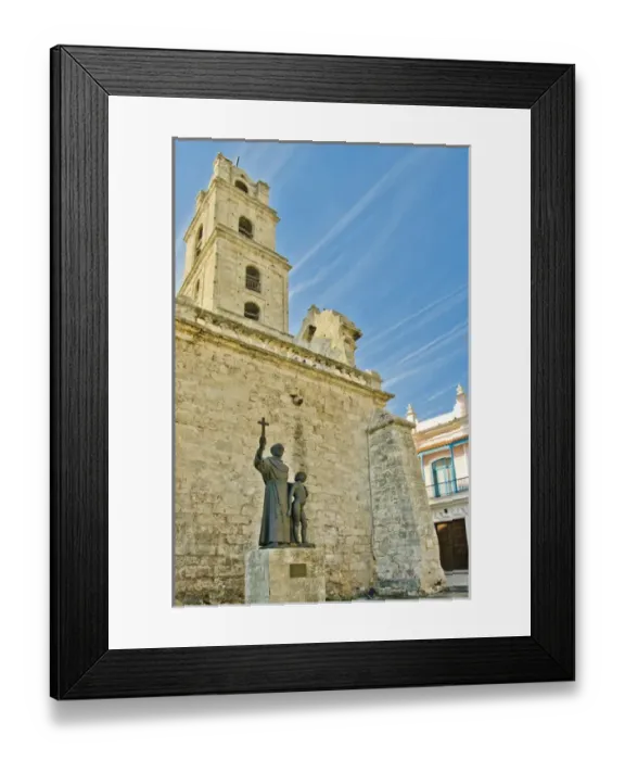 Framed Print : Plaza de San Francisco - St. Francis in Old Havana, Habana Vieja, Cuba Framed Print : Plaza de San Francisco - St. Francis in Old Havana, Habana Vieja, Cuba