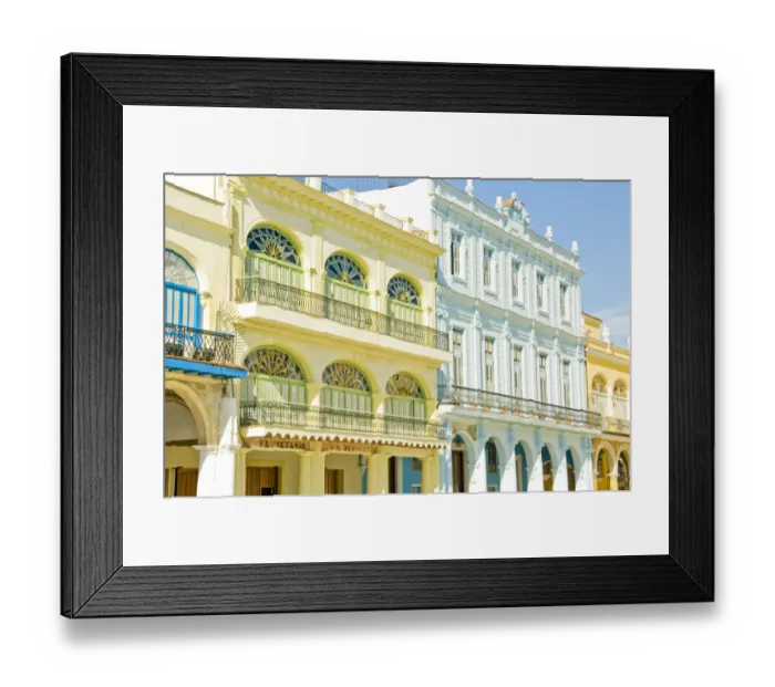 Framed Print : Plaza Vieja, Old Square in Old Havana, Habana Vieja, Cuba Framed Print : Plaza Vieja, Old Square in Old Havana, Habana Vieja, Cuba