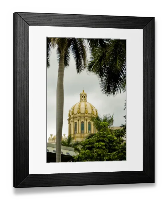 Framed Print : Museo de La Revolucion, Museum of the Revolution, former Presidential Palace in Central Framed Print : Museo de La Revolucion, Museum of the Revolution, former Presidential Palace in Central
