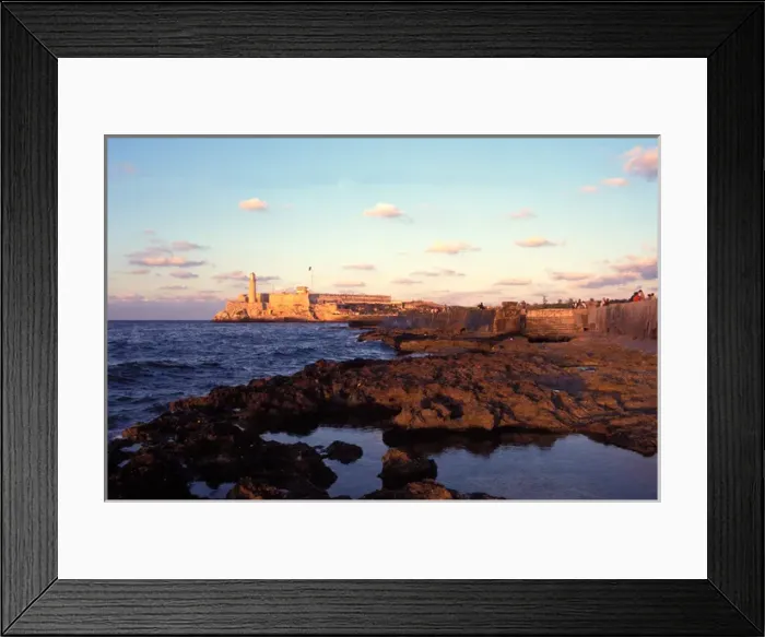 Framed Print : Cuba, La Habana, El Morro