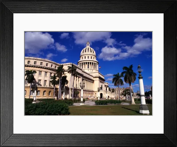 Framed Print : Cuba, La Habana, Capitolio Framed Print : Cuba, La Habana, Capitolio