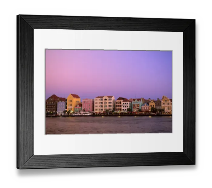 Framed Print : Punda, Curacao, Netherlands Antilles Framed Print : Punda, Curacao, Netherlands Antilles