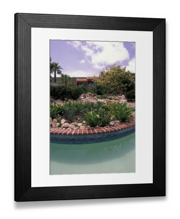Framed Print : Caribbean, Netherland Antilles, Curacao The Habitat Resort Framed Print : Caribbean, Netherland Antilles, Curacao The Habitat Resort