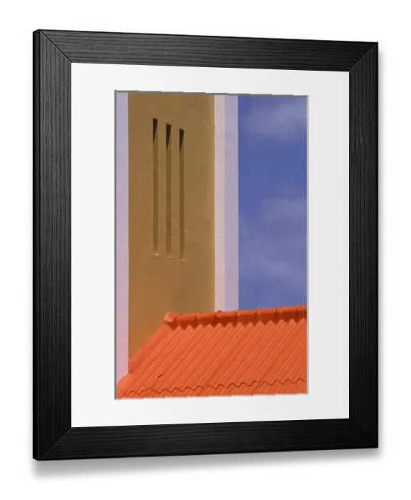 Framed Print : Caribbean, Netherland Antilles, Curacao Colorful buildings and detail in Scharloo Framed Print : Caribbean, Netherland Antilles, Curacao Colorful buildings and detail in Scharloo