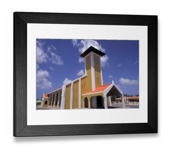 Framed Print : Caribbean, Netherland Antilles, Curacao Colorful buildings and detail in Scharloo Framed Print : Caribbean, Netherland Antilles, Curacao Colorful buildings and detail in Scharloo