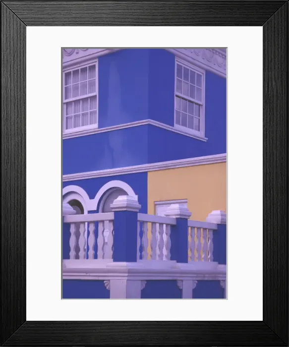 Framed Print : Caribbean, Netherland Antilles, Curacao Colorful buildings and detail in the Scharloo