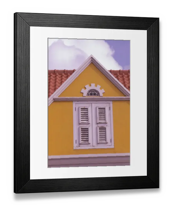 Framed Print : Caribbean, Netherland Antilles, Curacao Colorful buildings and detail in the Scharloo Framed Print : Caribbean, Netherland Antilles, Curacao Colorful buildings and detail in the Scharloo