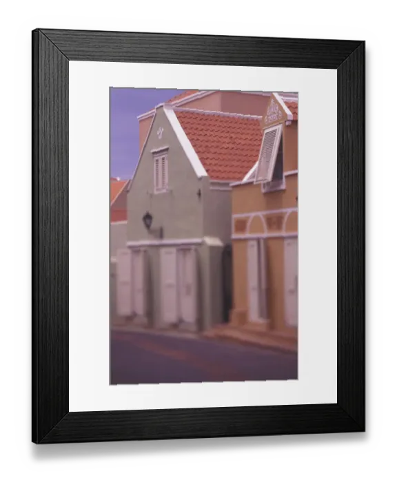 Framed Print : Caribbean, Netherland Antilles, Curacao, Willemstad Kura Hulanda Resort complex Framed Print : Caribbean, Netherland Antilles, Curacao, Willemstad Kura Hulanda Resort complex