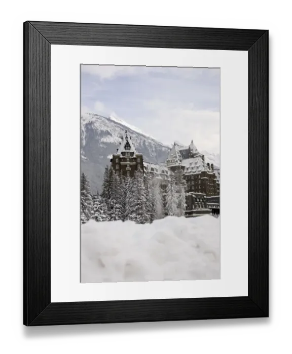 Framed Print : Canada, Banff, Banff Springs Hotel Framed Print : Canada, Banff, Banff Springs Hotel