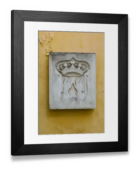 Framed Print : ABC Islands - CURACAO - Willemstad: Punda - Mikve Israel Emanuel Synagogue (b. 1651)