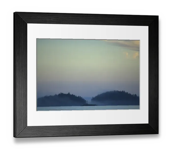 Framed Print : Sunset from Keith Island, Broken Island Group, Pacific Rim National Park Preserve Framed Print : Sunset from Keith Island, Broken Island Group, Pacific Rim National Park Preserve
