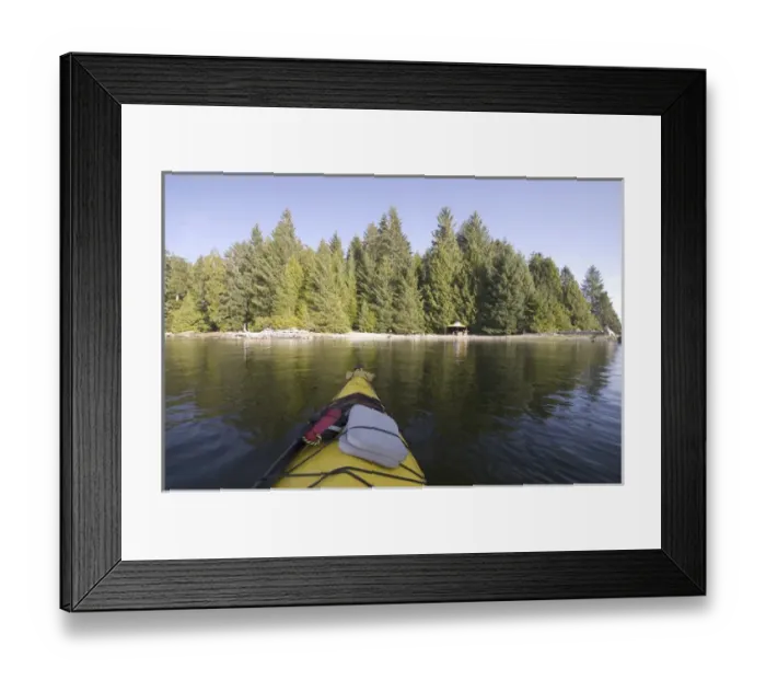 Framed Print : Paddling Home to Keith Island, Broken Island Group, Pacific Rim National Park Preserve Framed Print : Paddling Home to Keith Island, Broken Island Group, Pacific Rim National Park Preserve