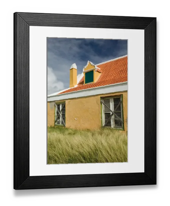 Framed Print : ABC Islands - CURACAO - Northern Curacao: Christoffel National Park - Ruins of Landhuis
