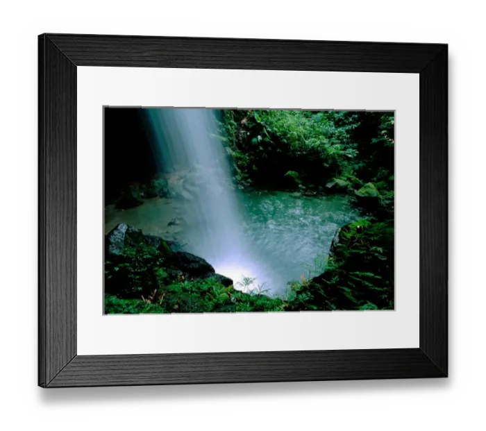 Framed Print : Caribbean, Island of Dominica (aka Nature Island). Trois Piton National Park, Emerald Framed Print : Caribbean, Island of Dominica (aka Nature Island). Trois Piton National Park, Emerald