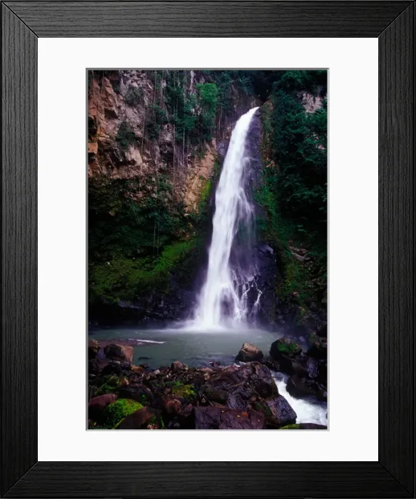 Framed Print : Victoria Falls, Morne Trois pitons National Park, Dominica, Caribbean Framed Print : Victoria Falls, Morne Trois pitons National Park, Dominica, Caribbean