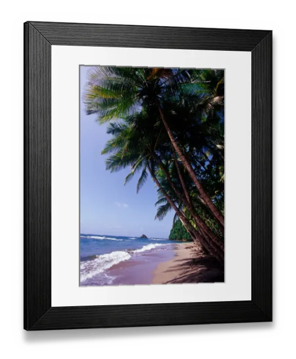 Framed Print : Hampstead beach, Northern coast, Dominica, Caribbean Framed Print : Hampstead beach, Northern coast, Dominica, Caribbean