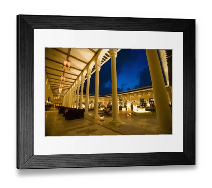 Framed Print : Resort Hotel Zone at Punta Cana Framed Print : Resort Hotel Zone at Punta Cana