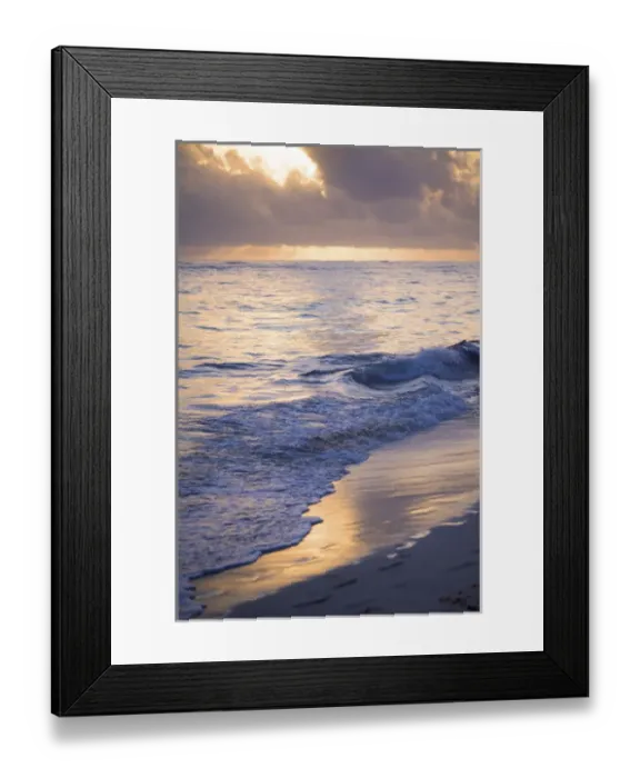 Framed Print : Dominican Republic, Caribbean, Punta Cana, Bavaro, Bavaro Beach, Atlantic Ocean