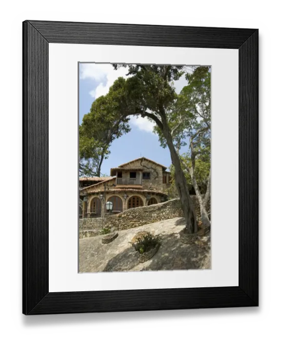 Framed Print : Dominican Republic, Chavon, Casa de Campo, Altos de Chavon