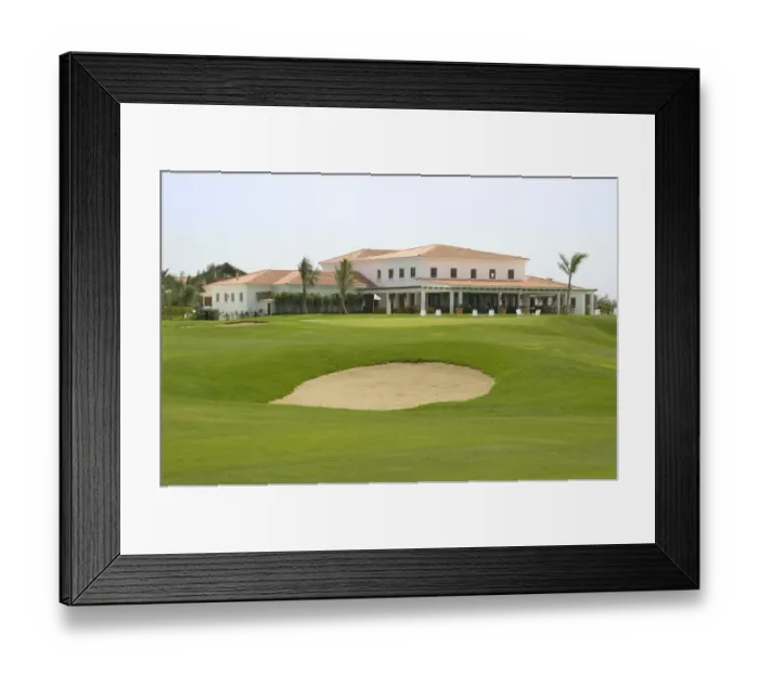 Framed Print : Dominican Republic, La Romana, Chavon, La Estancia Golf Resort, clubhouse