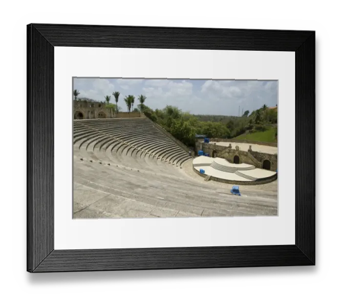 Framed Print : Dominican Republic, Chavon, Casa de Campo, Altos de Chavon