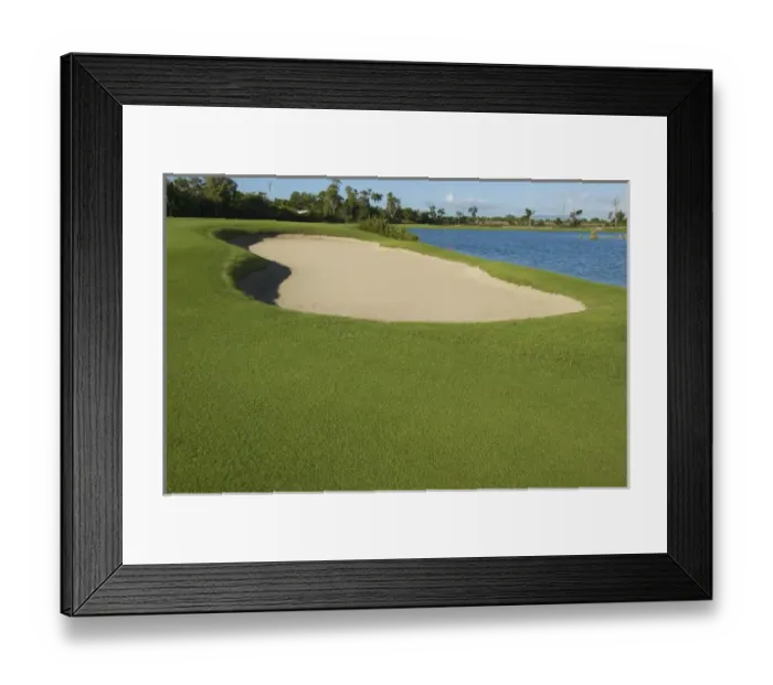 Framed Print : Dominican Republic, La Altagracia, Punta Cana, Bavaro, Punta Blanca Golf Club, bunker Framed Print : Dominican Republic, La Altagracia, Punta Cana, Bavaro, Punta Blanca Golf Club, bunker