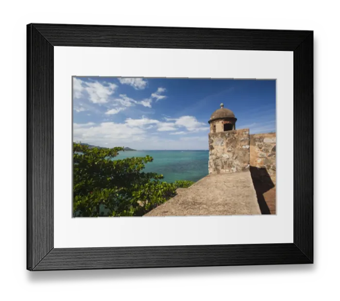 Framed Print : Dominican Republic, North Coast, Puerto Plata, Fuerte de San Felipe fort Framed Print : Dominican Republic, North Coast, Puerto Plata, Fuerte de San Felipe fort