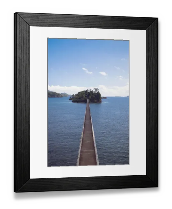 Framed Print : Dominican Republic, Samana Peninsula, Samana, walkway on Samana Bay Framed Print : Dominican Republic, Samana Peninsula, Samana, walkway on Samana Bay