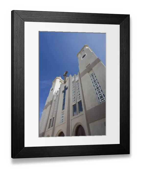 Framed Print : Dominican Republic, North Coast, Puerto Plata, Iglesia San Felipe church Framed Print : Dominican Republic, North Coast, Puerto Plata, Iglesia San Felipe church