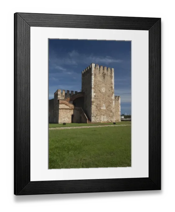 Framed Print : Dominican Republic, Santo Domingo, Zona Colonial, Fortaleza Ozama, oldest colonial Framed Print : Dominican Republic, Santo Domingo, Zona Colonial, Fortaleza Ozama, oldest colonial