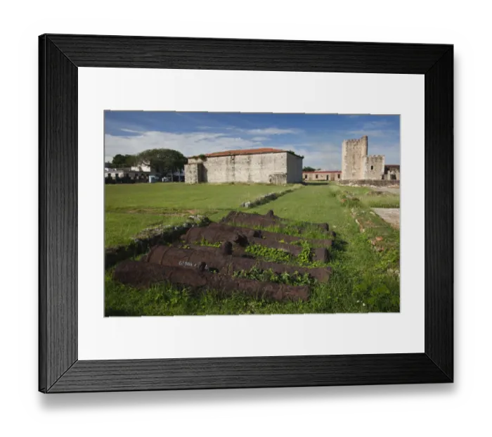 Framed Print : Dominican Republic, Santo Domingo, Zona Colonial, Fortaleza Ozama, oldest colonial Framed Print : Dominican Republic, Santo Domingo, Zona Colonial, Fortaleza Ozama, oldest colonial