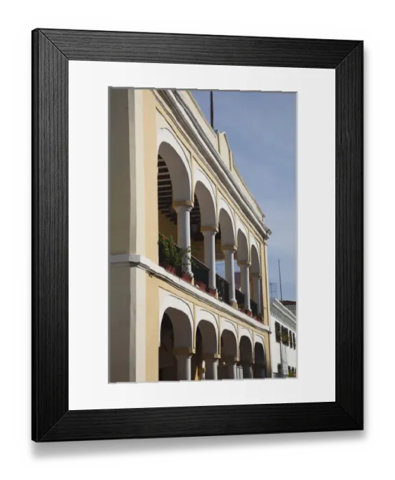 Framed Print : Dominican Republic, Santo Domingo, Zona Colonial, detail of Palacio Consistomal, city museum Framed Print : Dominican Republic, Santo Domingo, Zona Colonial, detail of Palacio Consistomal, city museum